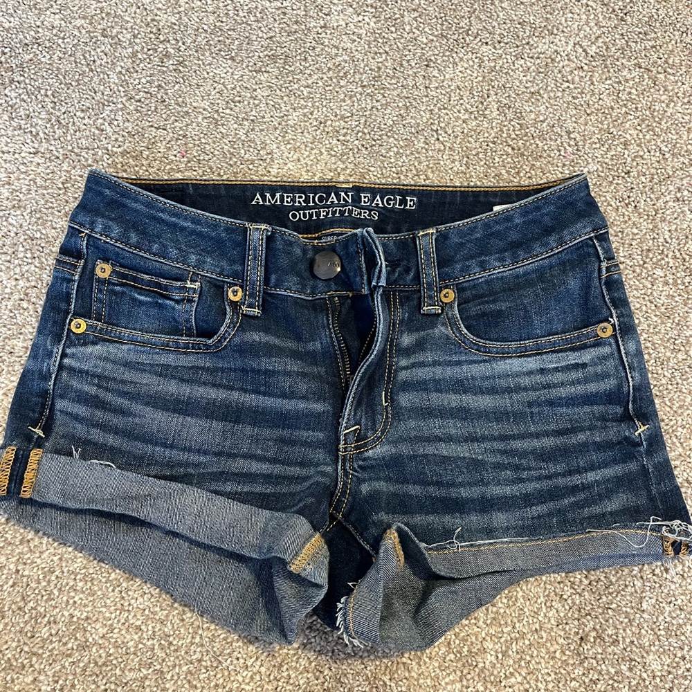 short denim shorts from American Eagle